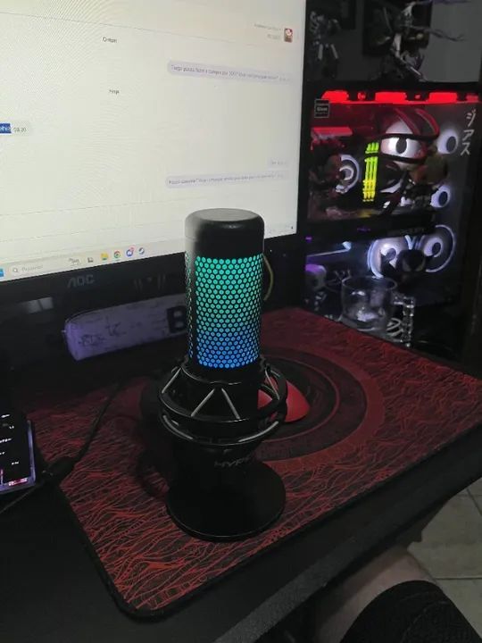 HYPERX QUADCAST S (Versão RGB)