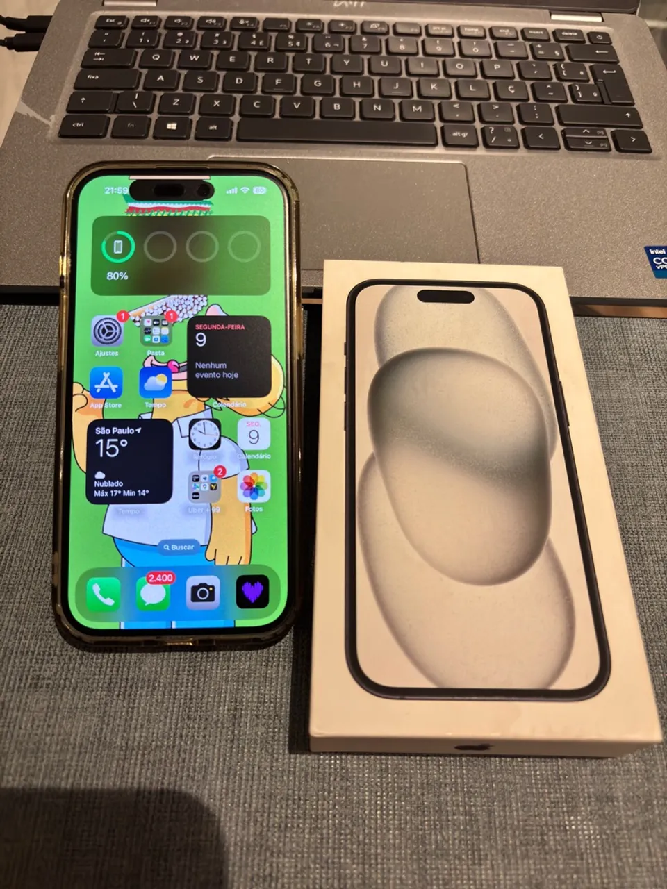 iPhone 15 256GB Impecável