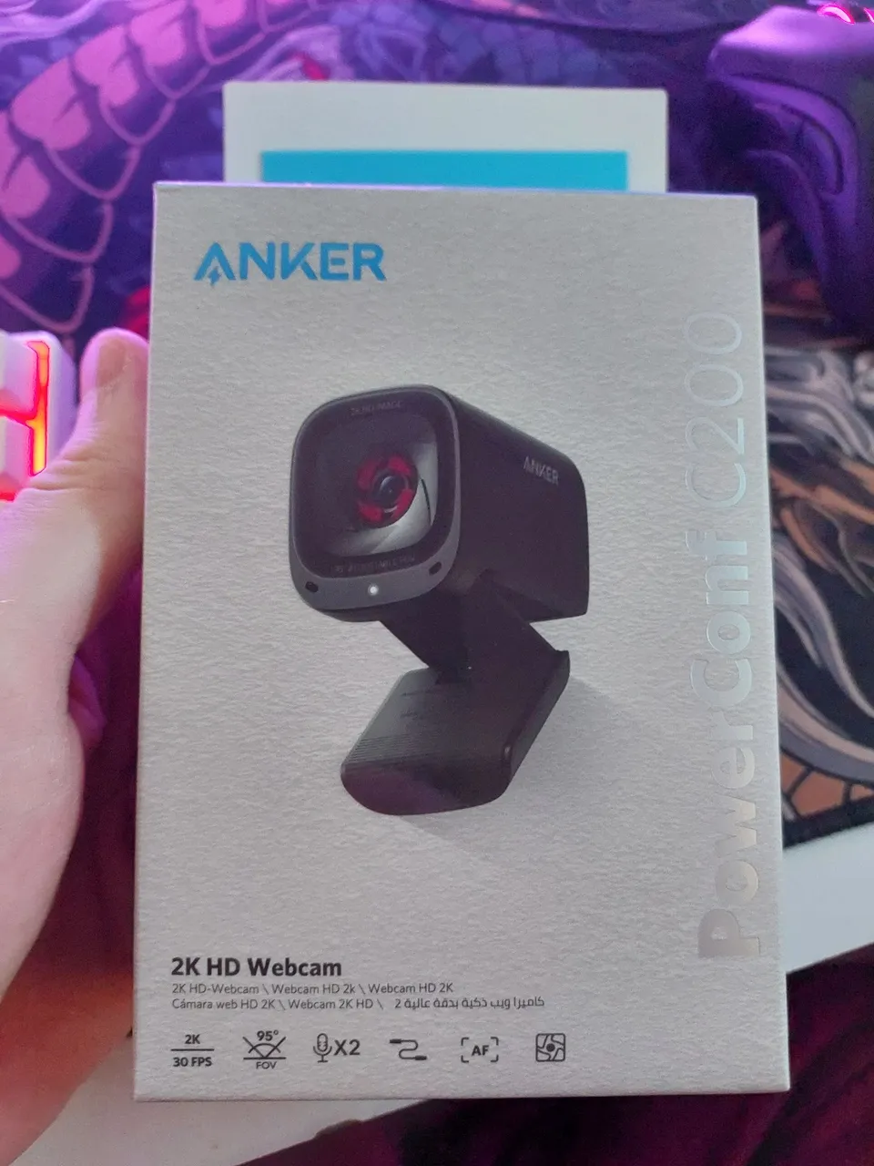 Webcam anker c200 2k