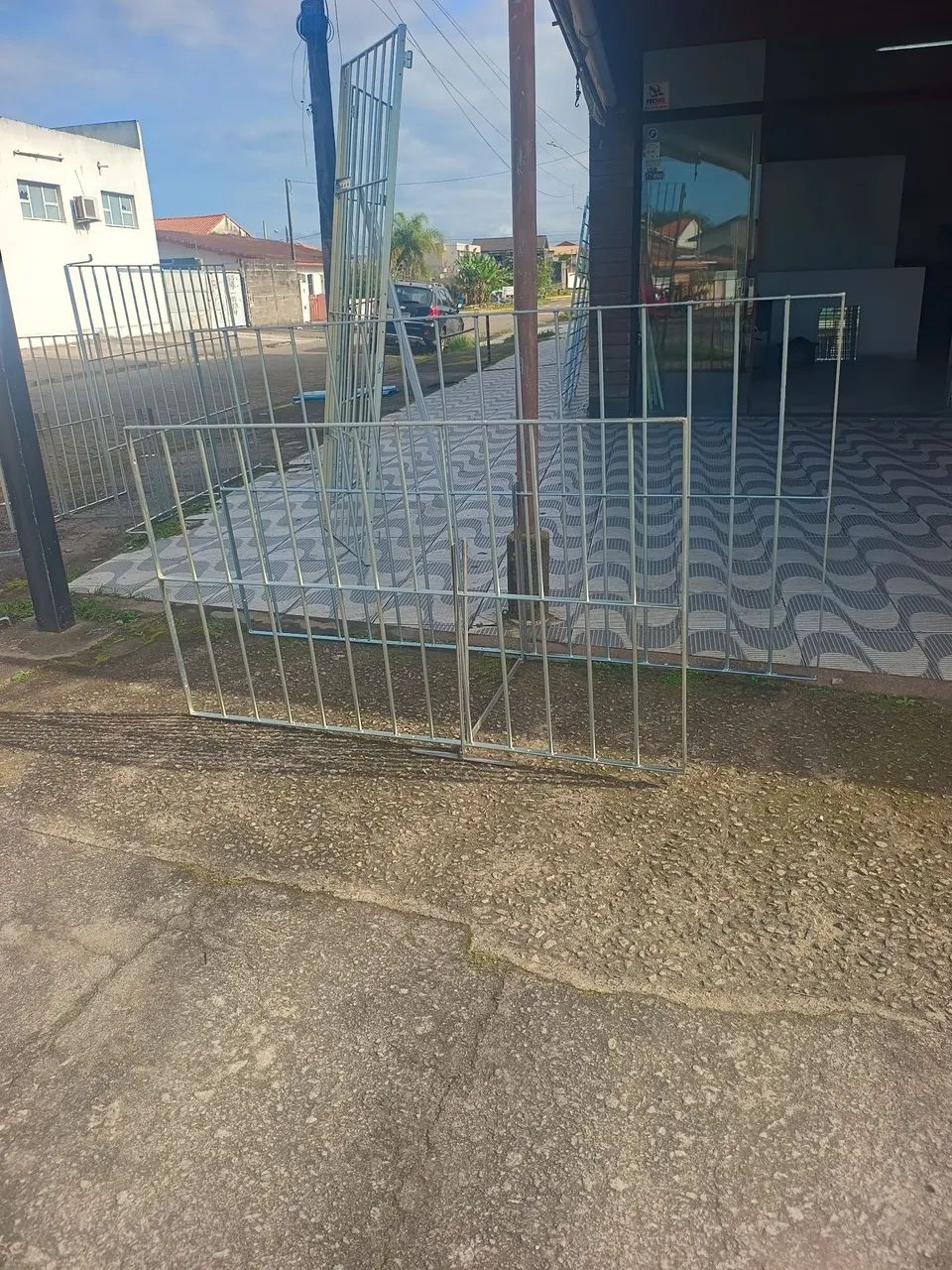 Grades de proteção de ferro galvanizado  - Foto 2