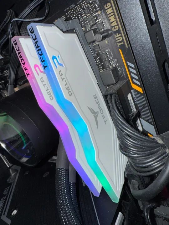 Memória Team Group T-Force Delta DDR4 RGB 16GB 2x8GB 3200 MHz - Foto 6