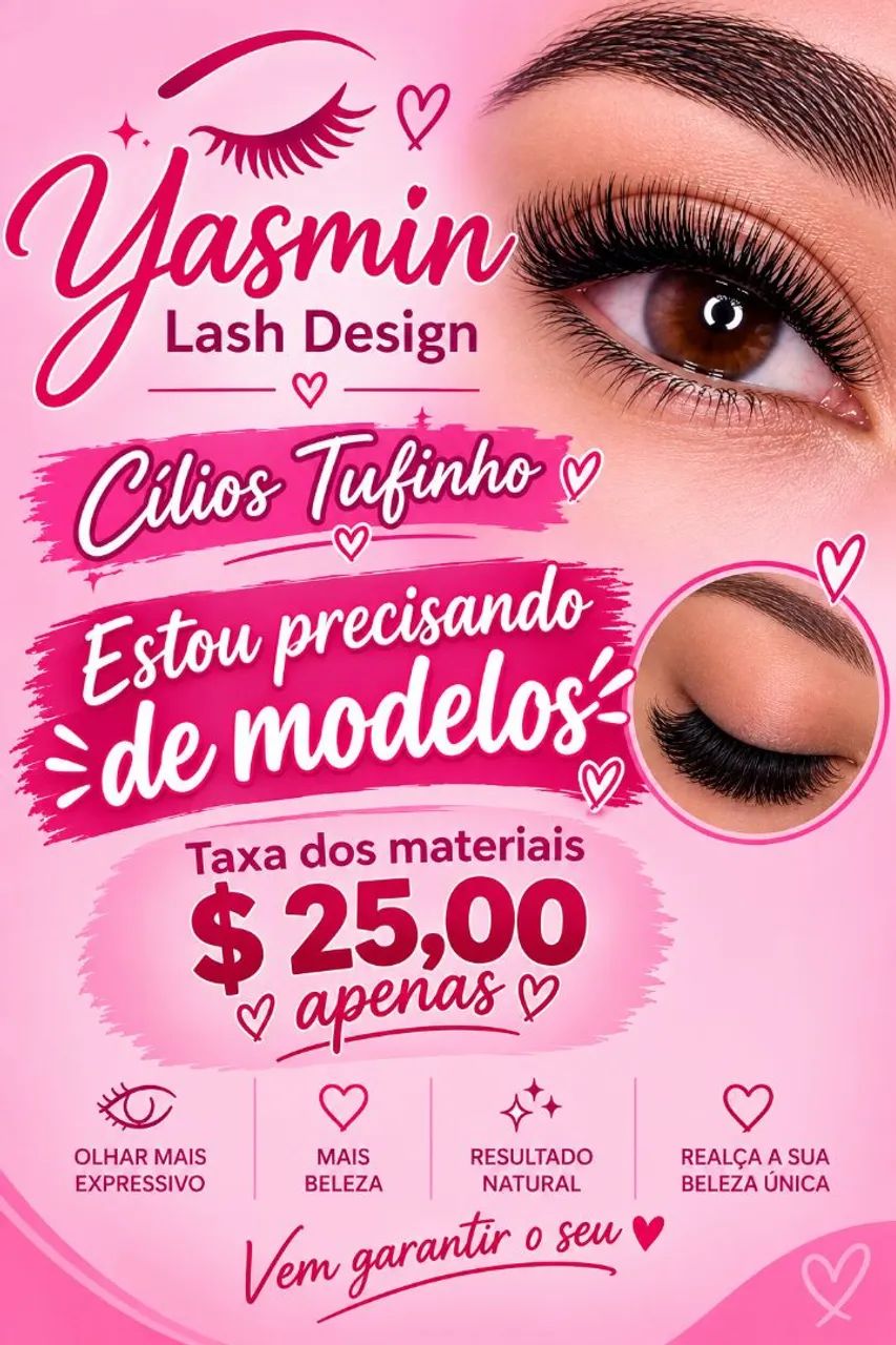 Cílios tufinho 