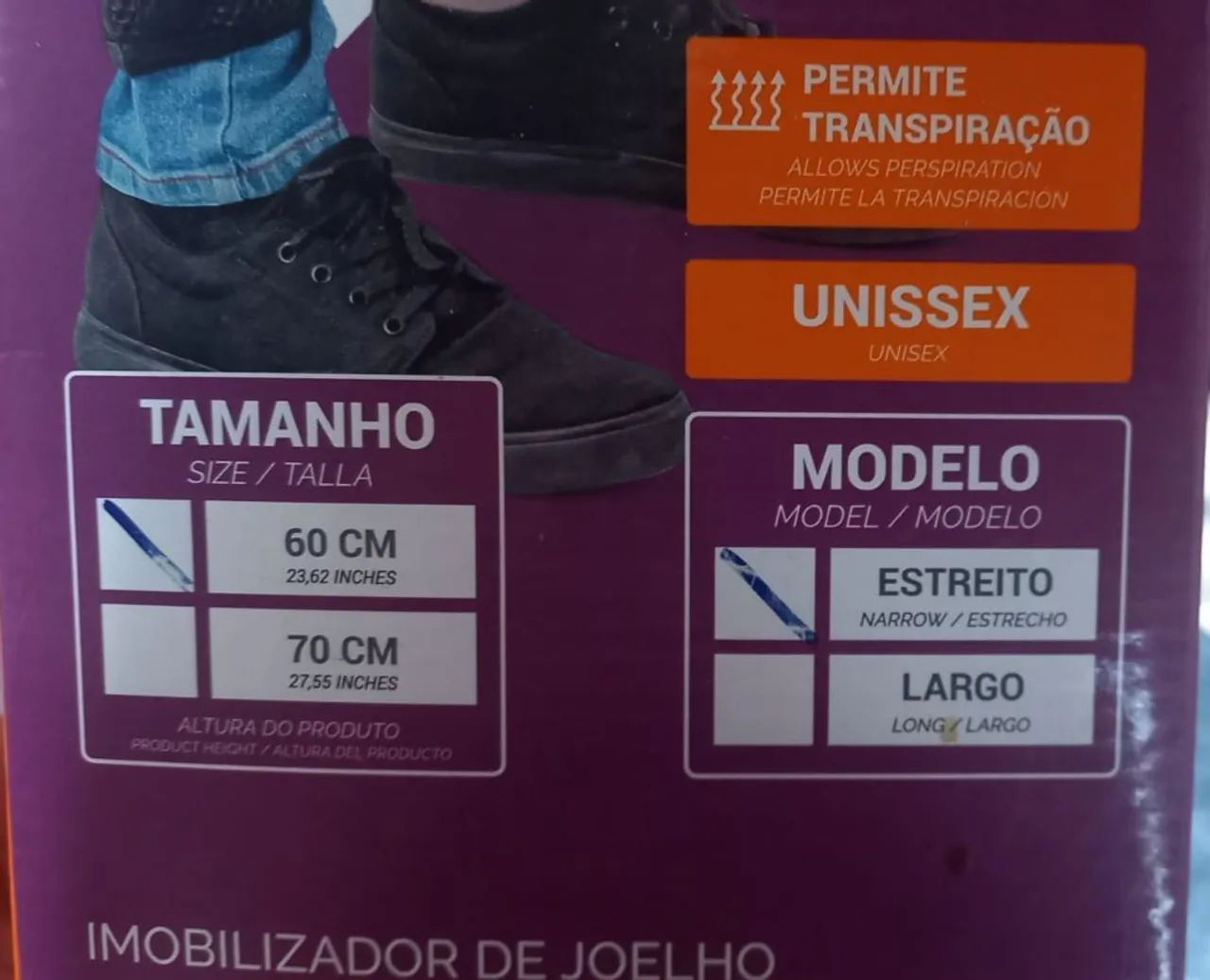 Imobilizador de Joelho  - Foto 3