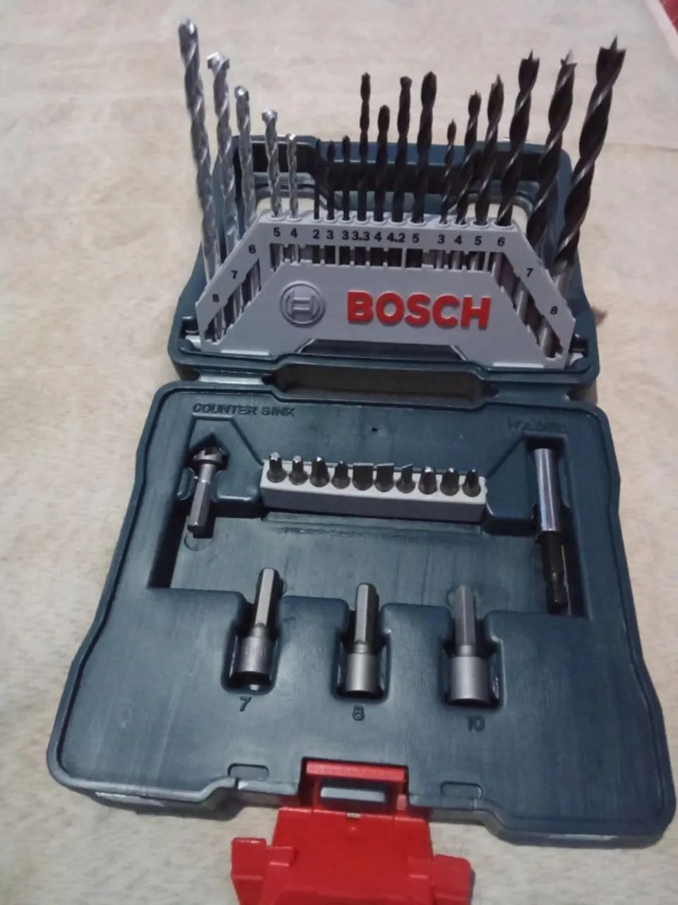 Kit de Brocas Bosch 33 Peças com Maleta