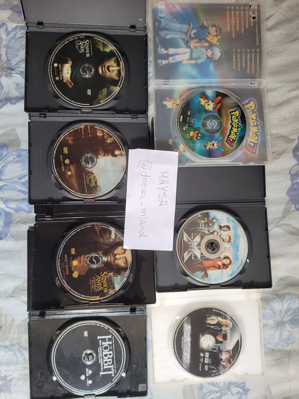 Lote DVDs antigos senhor dos aneis pokemon  - Foto 2