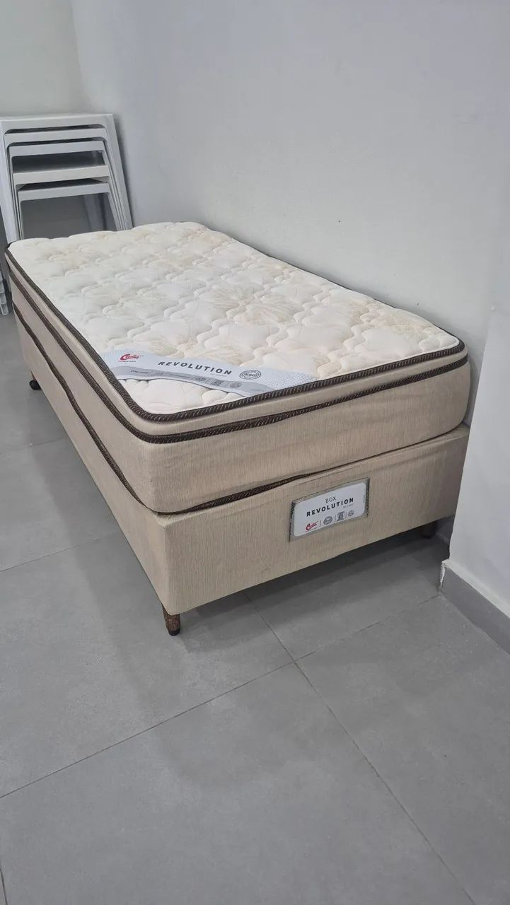 Cama box CASTOR solteiro