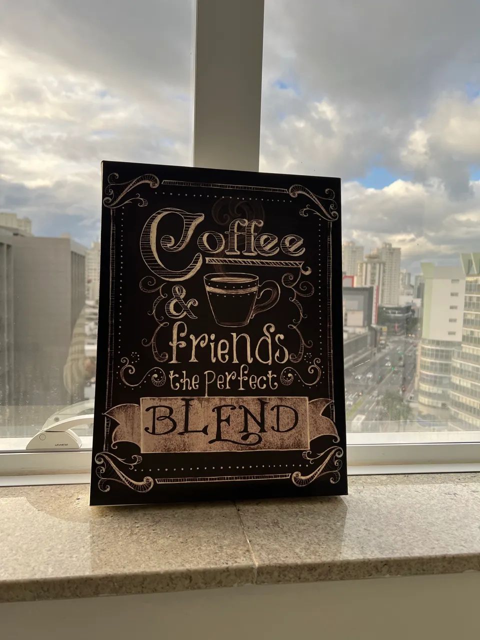 Quadro Decorativo: Café e amigos, a combinação perfeita - Foto 2
