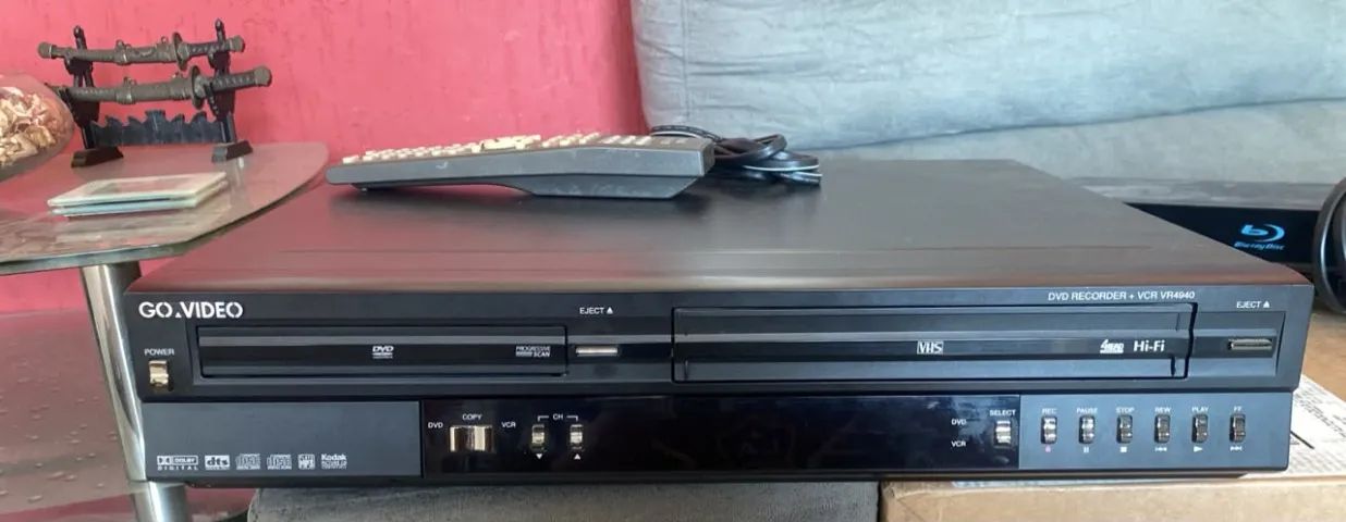 GRAVADOR DE VHS PARA DVD - IMPORTADO