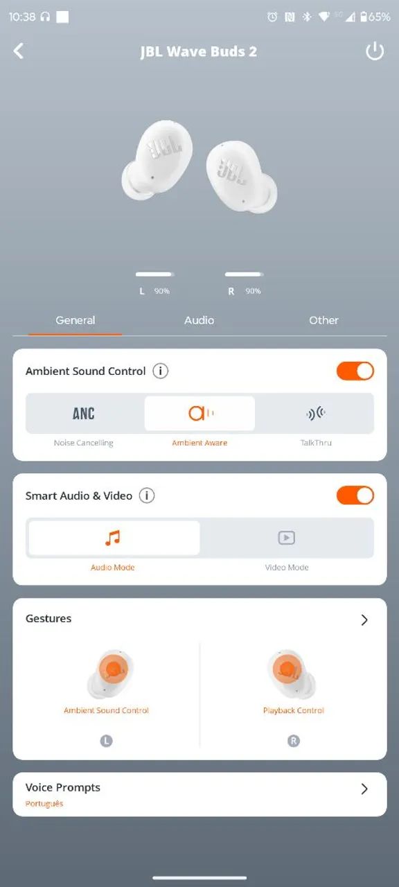 Wave Buds 2 - ANC Cancelamento de Ruido JBL by Harman - Foto 5