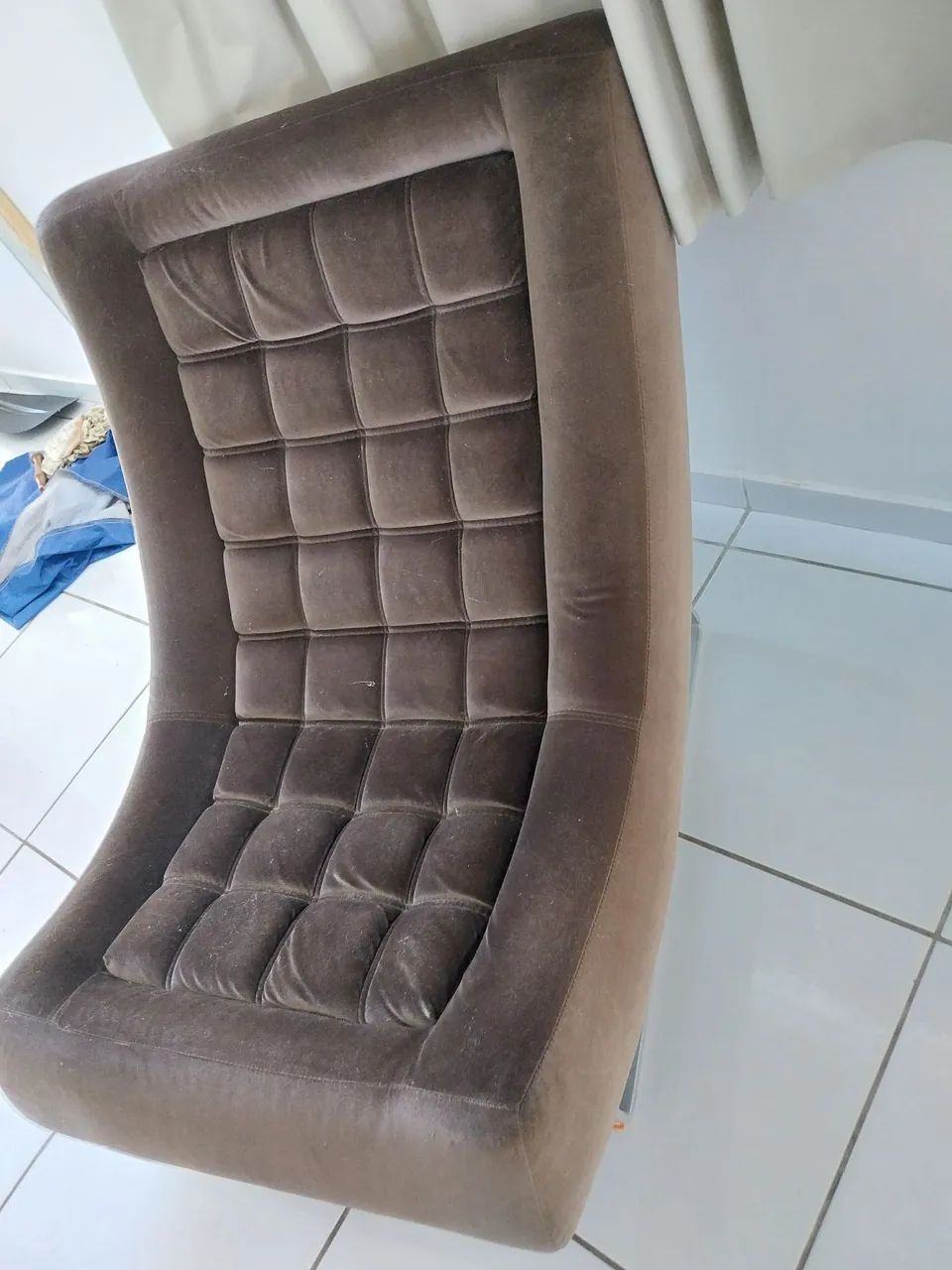 Poltrona veludo - Foto 3
