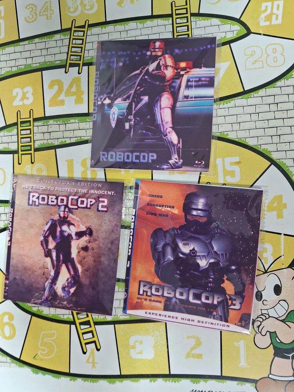 Blu-ray Robocop 1,2 e 3