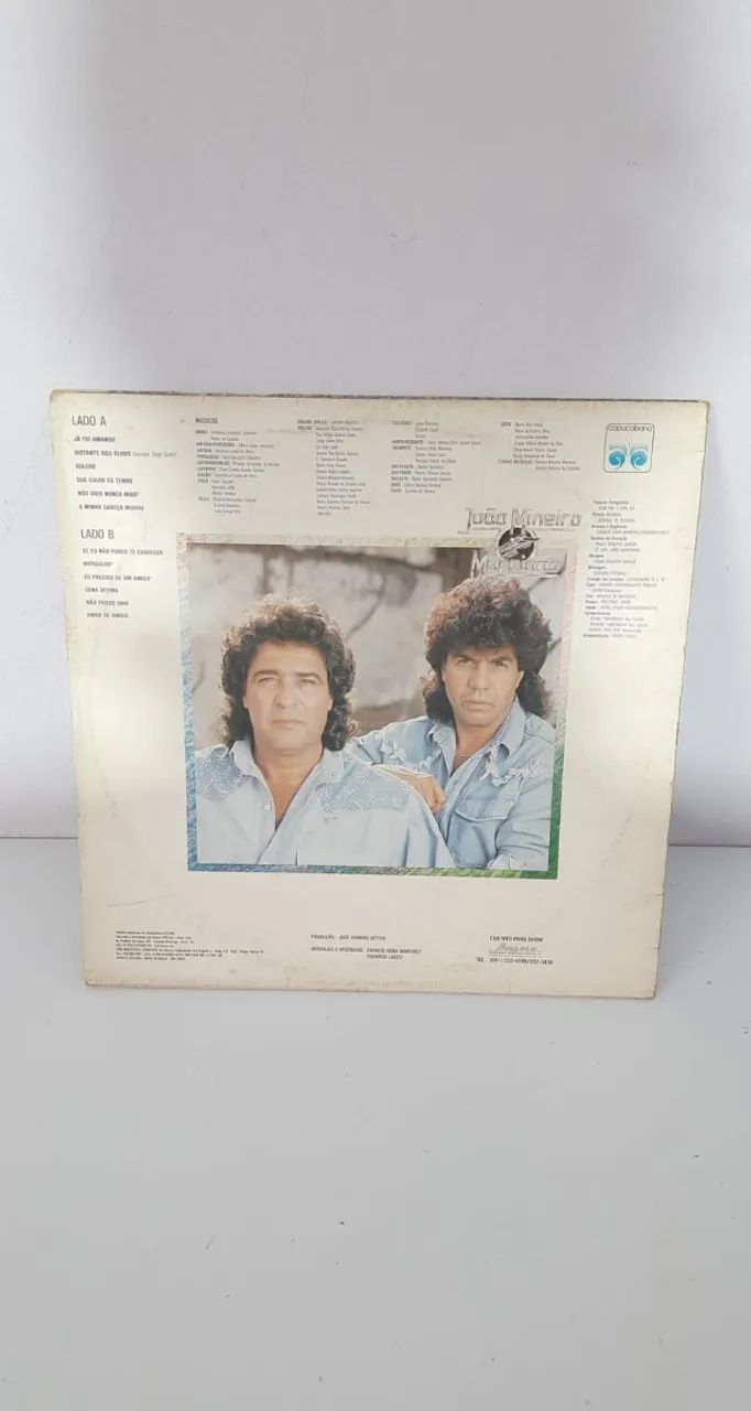 LP João Mineiro E Marciano Original 1989 Copacabana Disco De Vinil - Foto 2