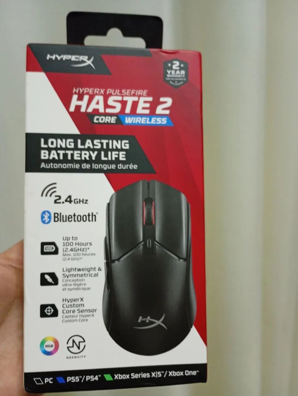 Mouse Hyperx USB Lacrado  - Foto 2