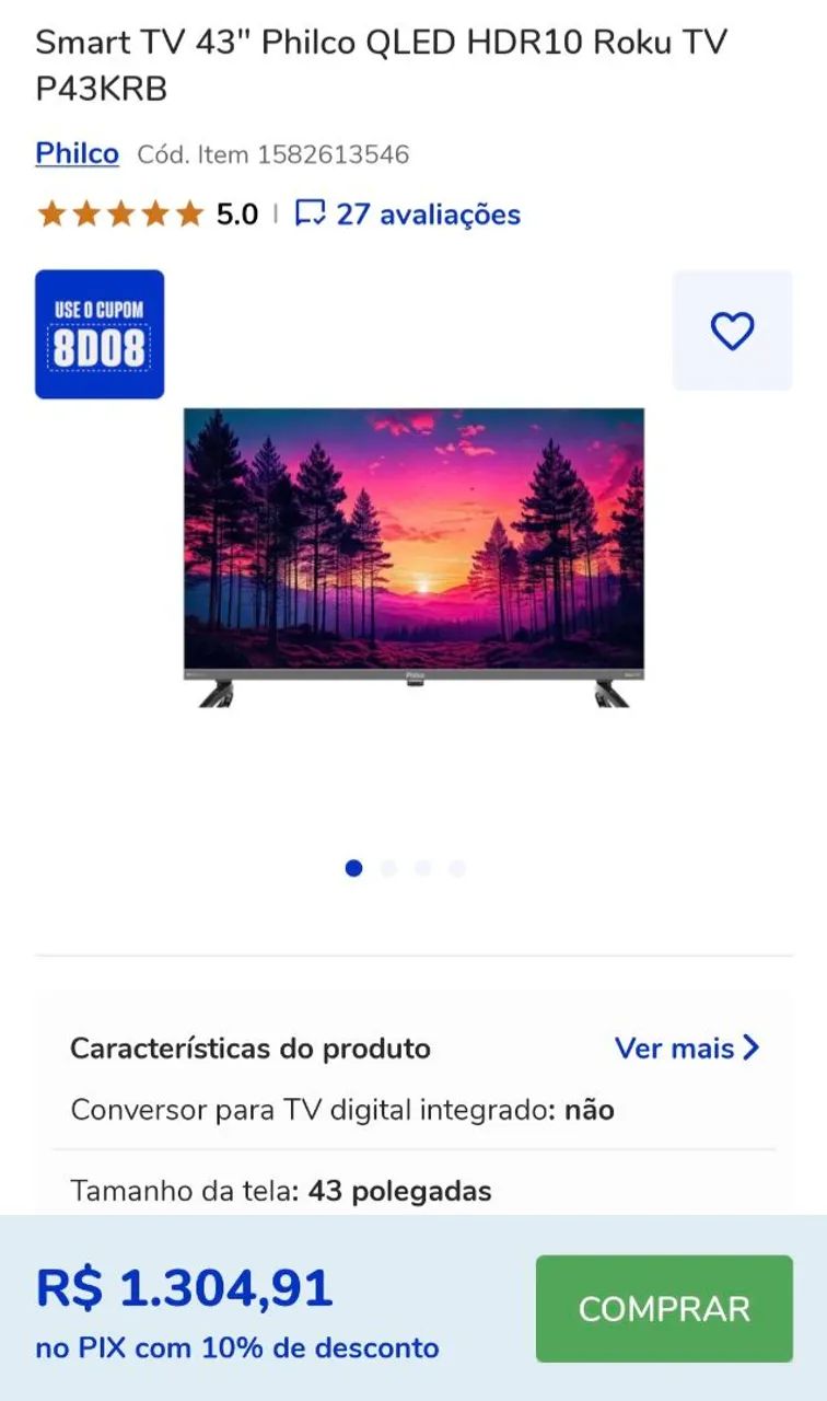 Smart TV Philco 43 - Foto 4