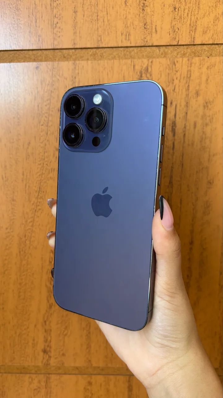 Vendo IPhone 14 Pro Max 128GB Roxo Profundo  - Foto 2