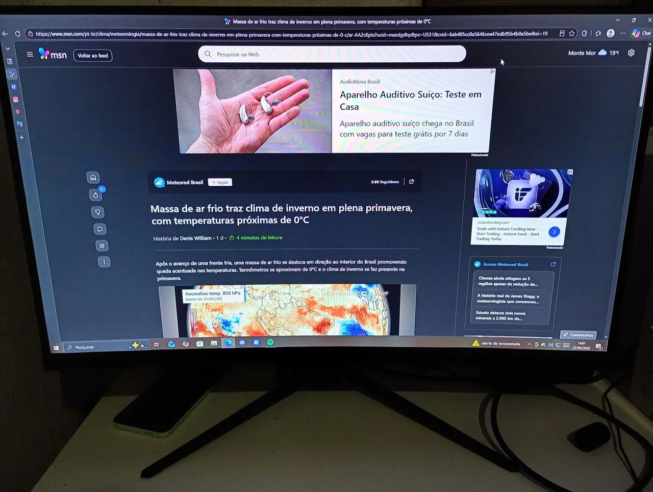 Monitor 27P Duex 1Ms/ 240Hz praticamente novo 