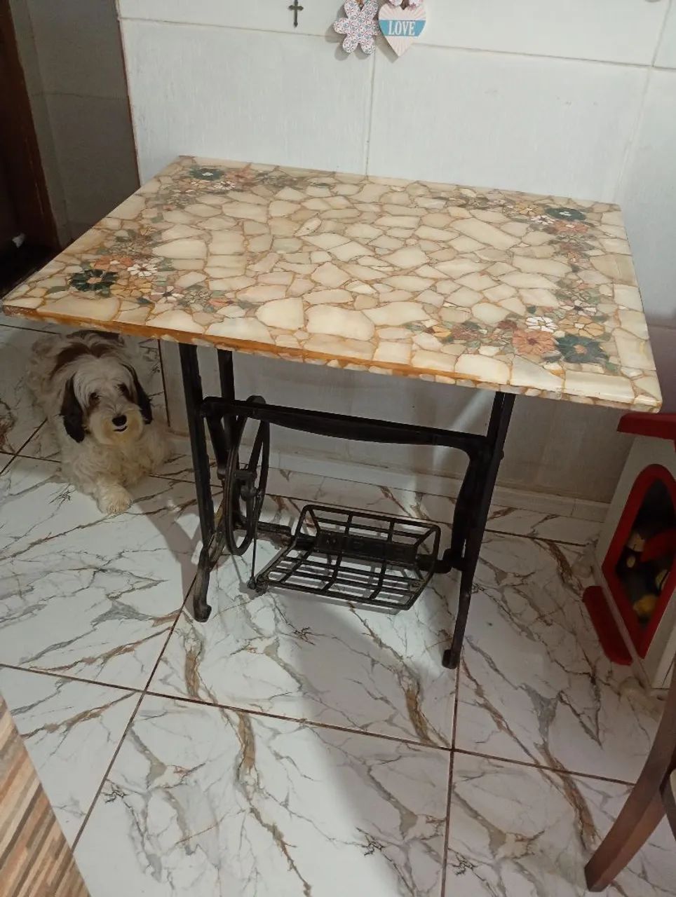   Mesinha em Onix mármore peça unica