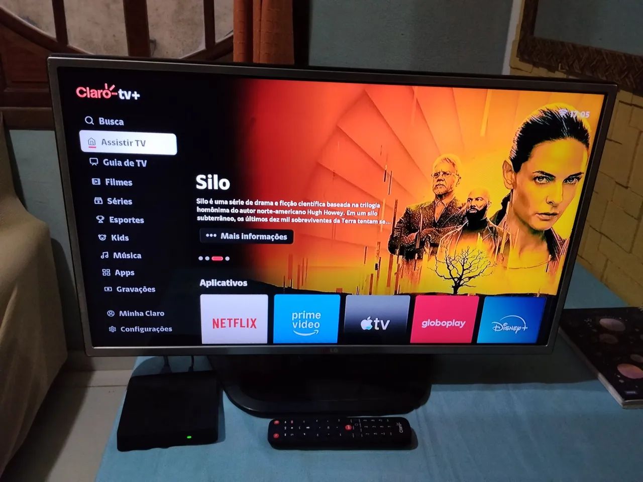 Tv LG e claro box - Foto 3