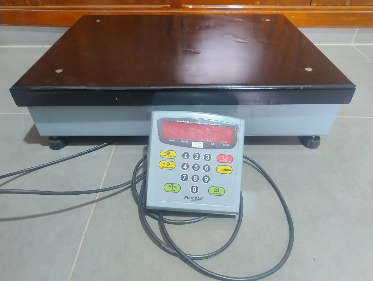 Balança Eletrônica Plataforma 