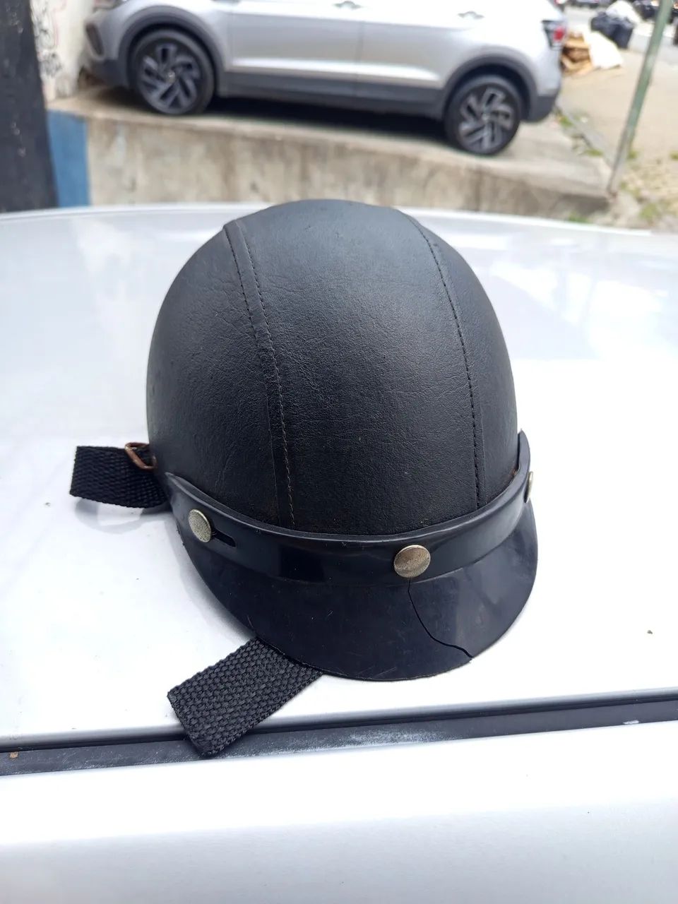 Capacete coquinho para motocicleta 