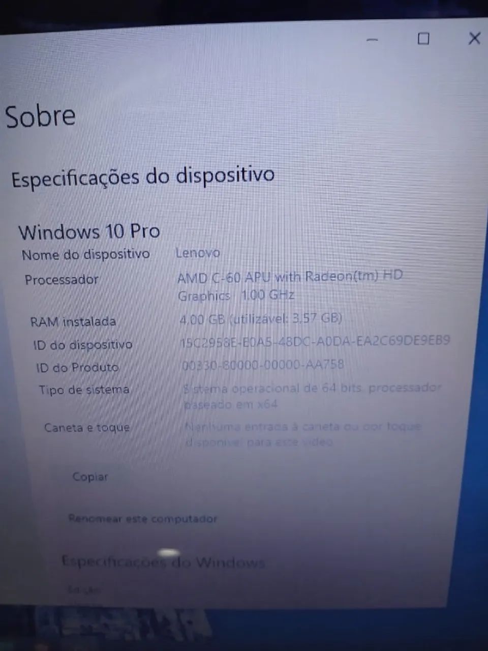 Lenovo G85 com SSD opcional - Foto 4