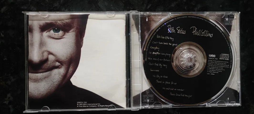 CD Phil Collins - Both Sides (Importado Japão) - Foto 3