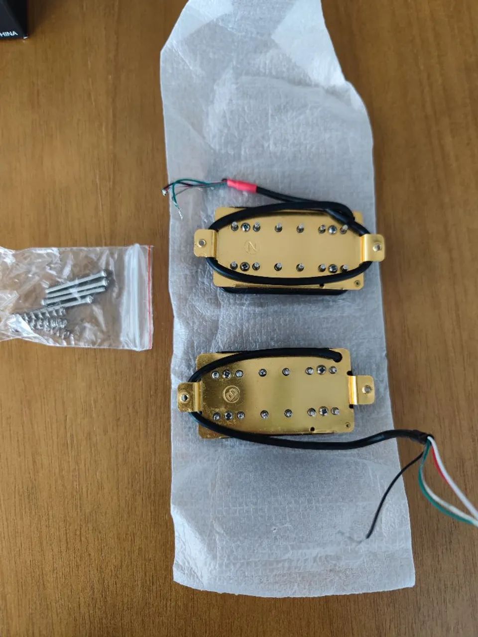 Set captadores humbucker zebra  - Foto 2