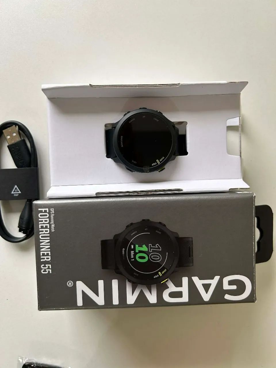 SMARTWATCH GARMIN FORERUNNER 55 ?CORRIDAS/ ATIVIDADES FÍSICAS  - Foto 3