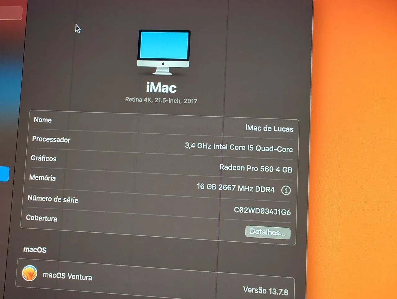 Apple iMac Retina 4k 2017 2018 16gb DDR4 2TB SSD  - Foto 2