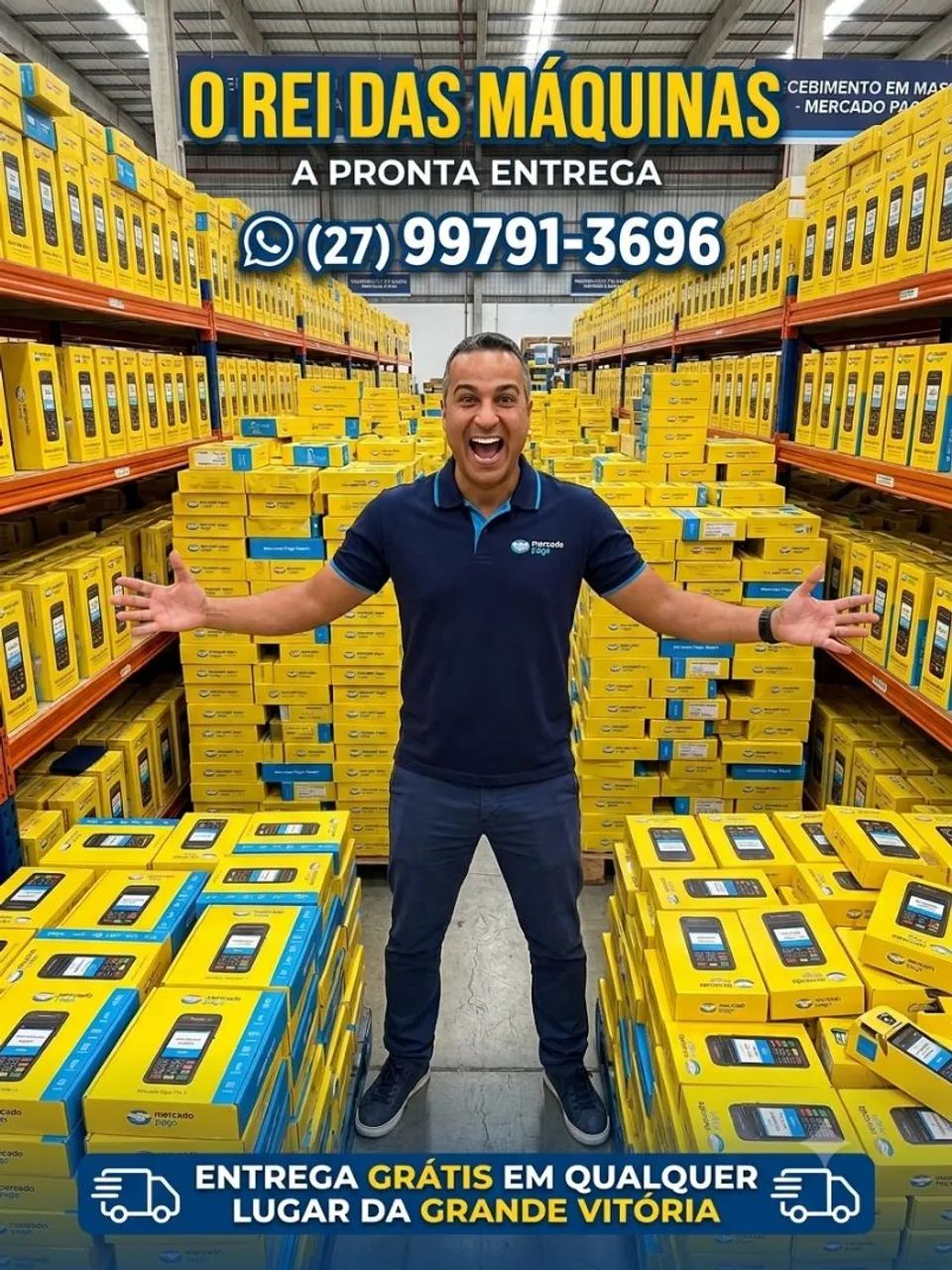 Rei das máquinas MERCADO PAGO 