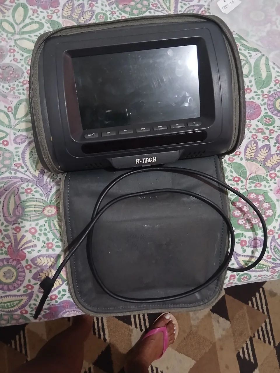 Encosto de cabeça automotivo com tela LCD 7 polegadas - Foto 2