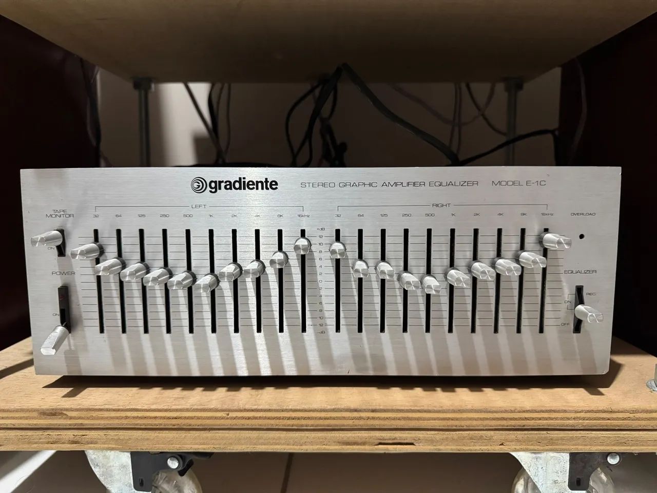 Equalizador Gradiente E-1C E 1C (Ñ Cygnus, sansui, Polyvox)