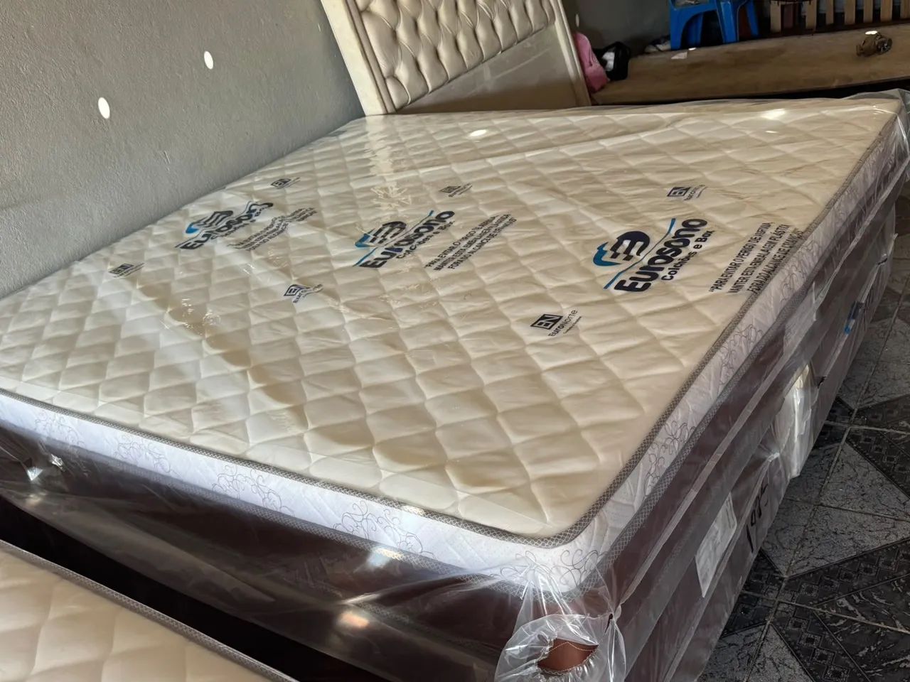 CAMA BOX SUPER KING MOLAS ENSACADAS EUROSONO NOVA - Foto 2