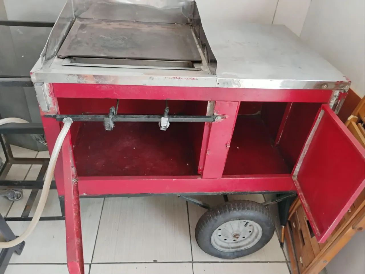 Carrinho de lanche bem conservado  - Foto 2