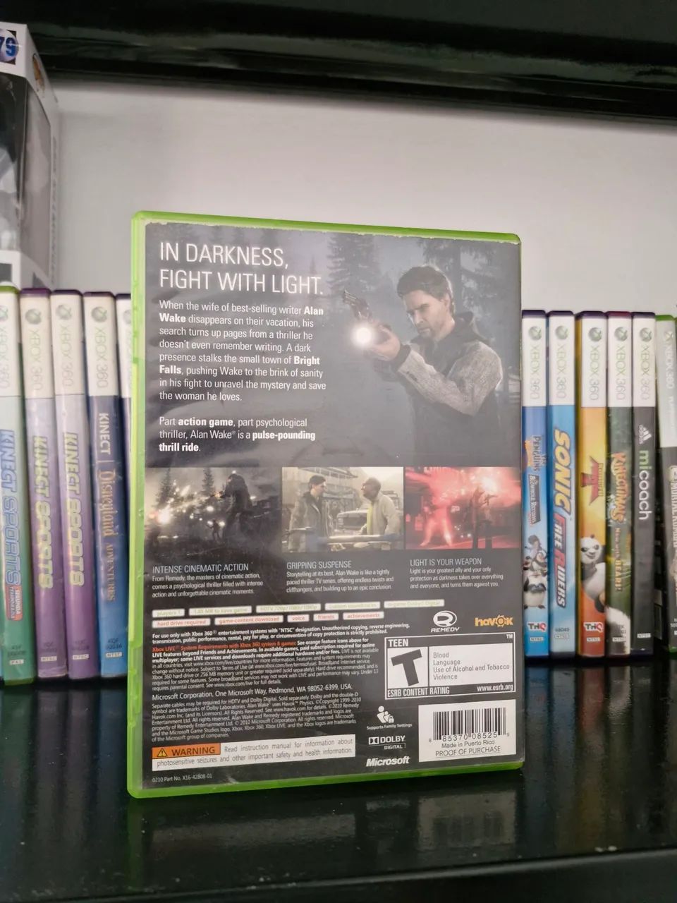 Jogo Alan Wake para xbox 360 - Foto 4