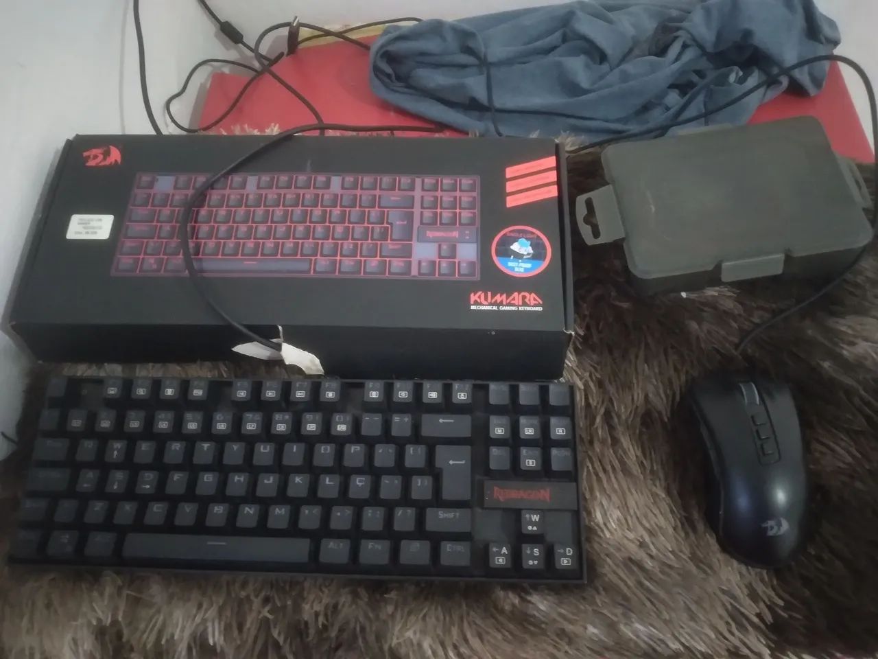 TECLADO E MOUSE REDDRAGON - Foto 4