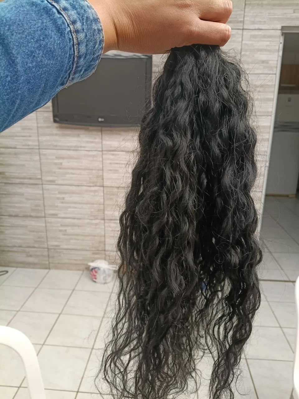 Cabelo humano cacheado  - Foto 2
