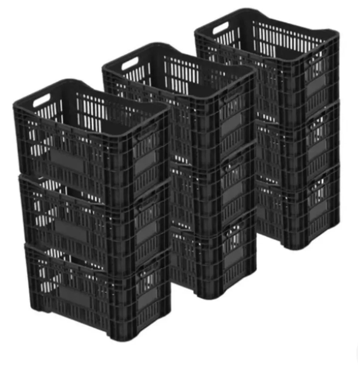 Caixas Plásticas Empilháveis em Promoção  - Foto 2