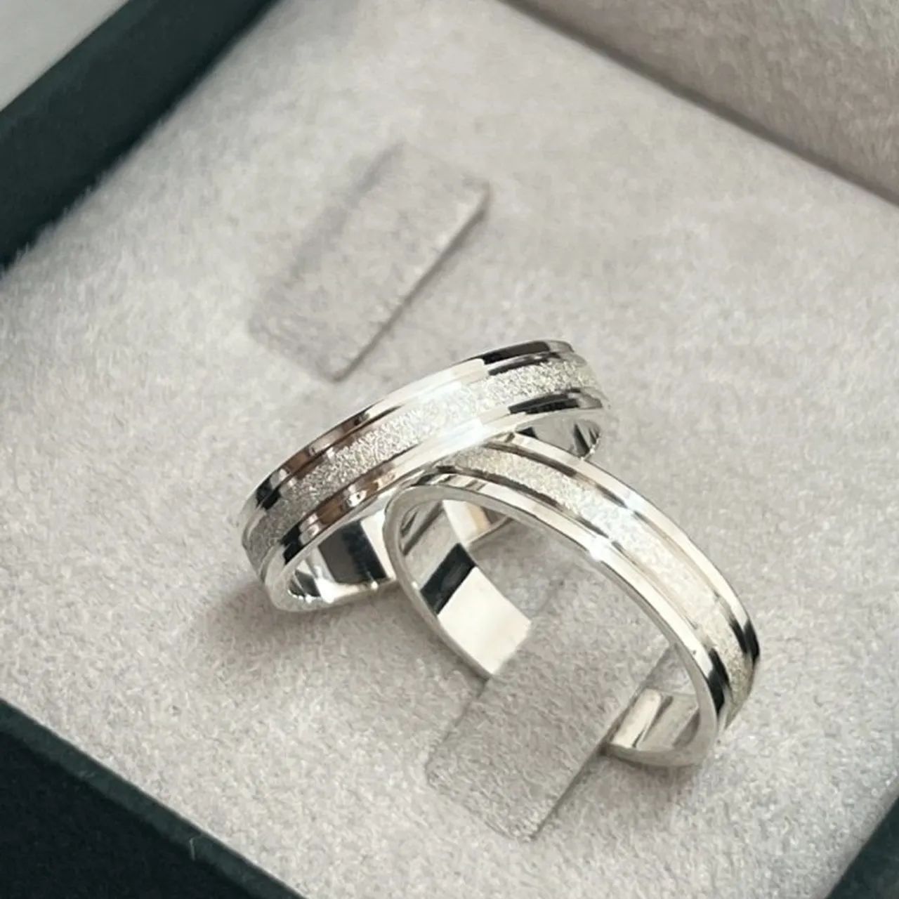 ALIANÇAS PRATA 925 - Foto 5