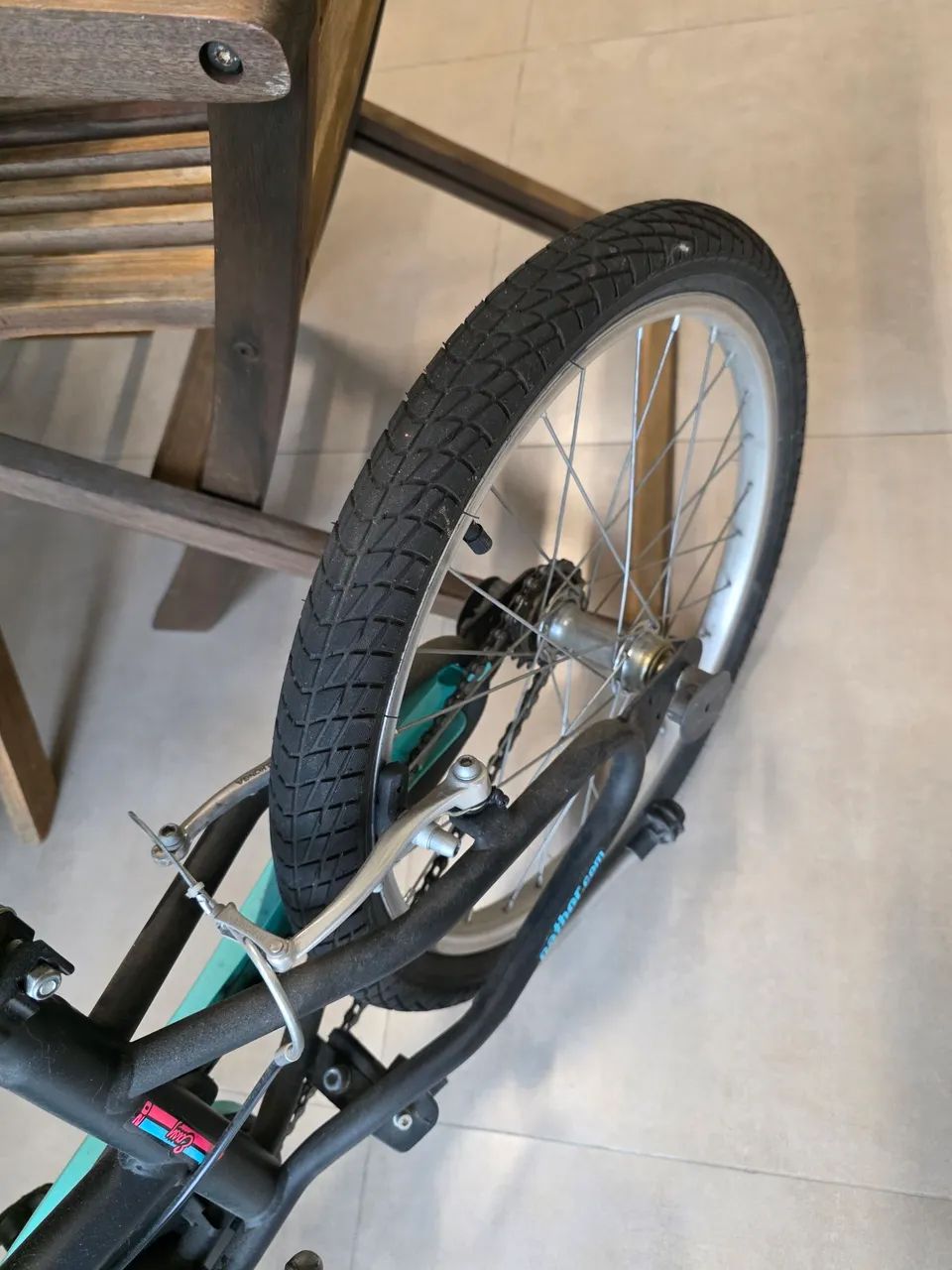 Bicicleta aro 20 Nathor - em estado de nova - Foto 3