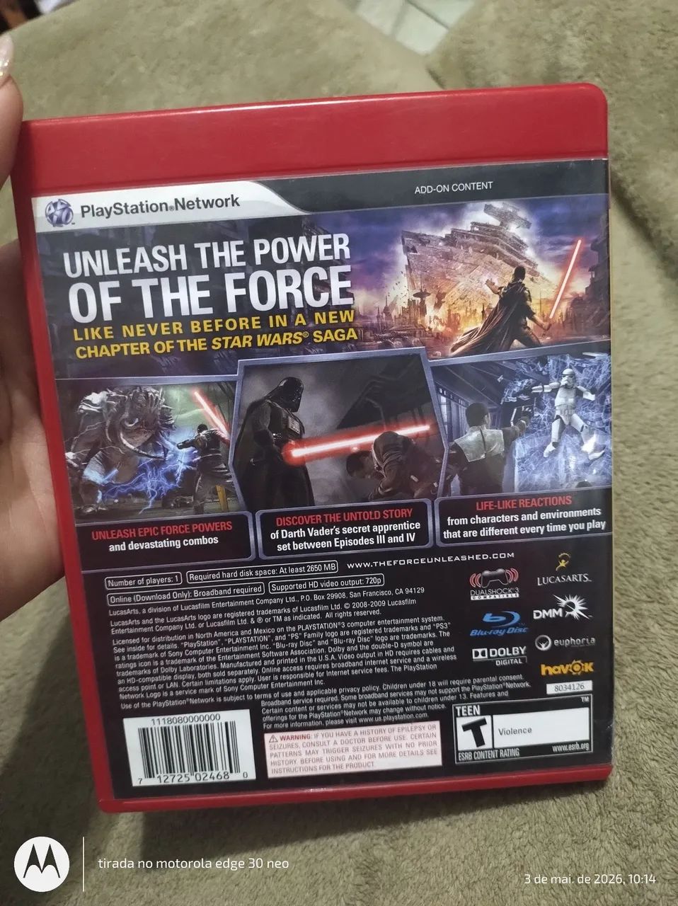 Star Wars the force unleashed - Foto 2