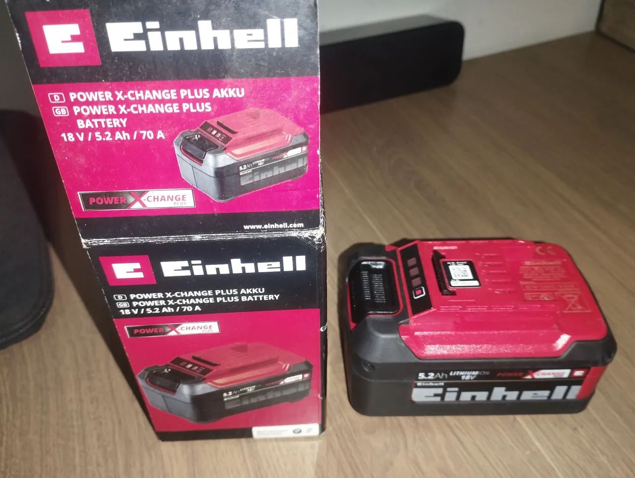 Bateria Einhell 18v 5.2AH lithium - Foto 3