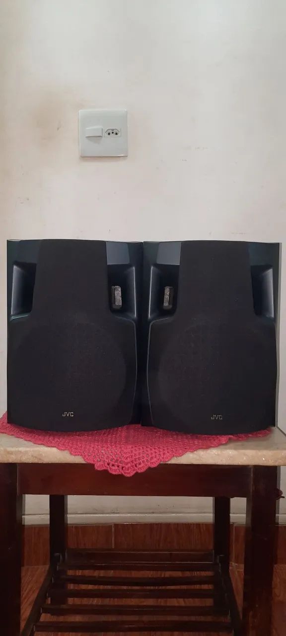 Caixas acústicas jvc em bom estado