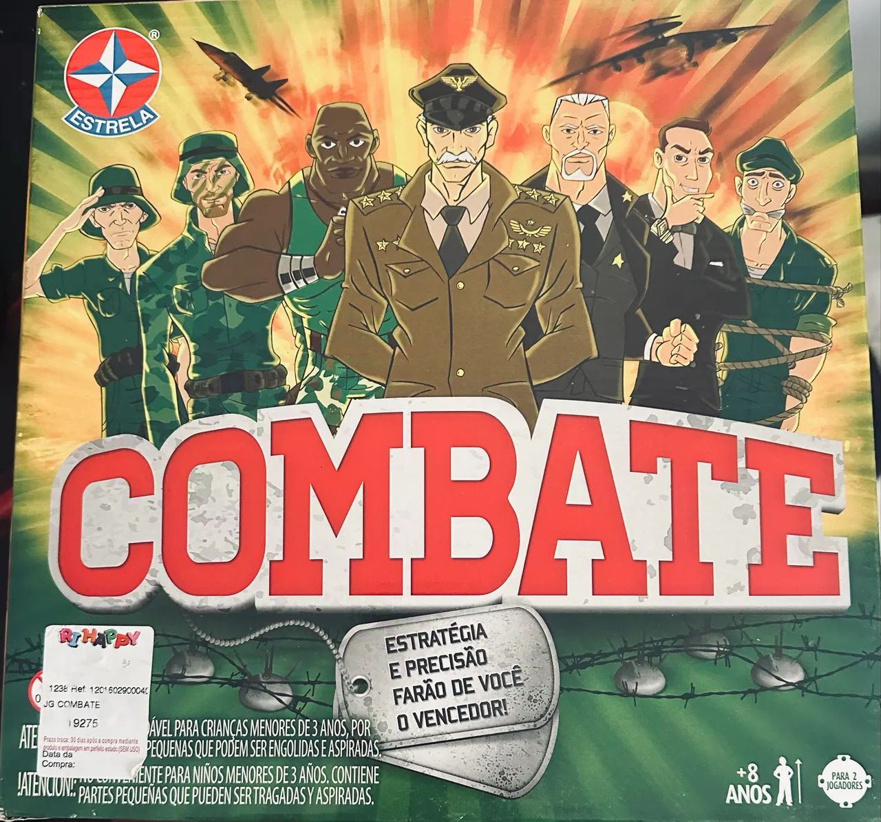 Jogo combate 