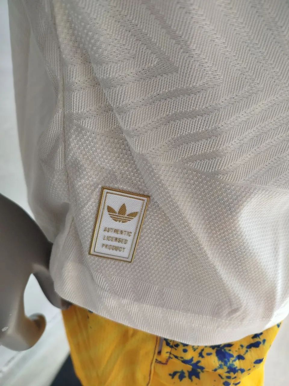 Camisa Flamengo bege jogador  - Foto 4