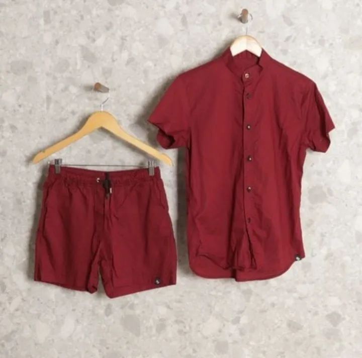 Conjunto bermuda e camisa P