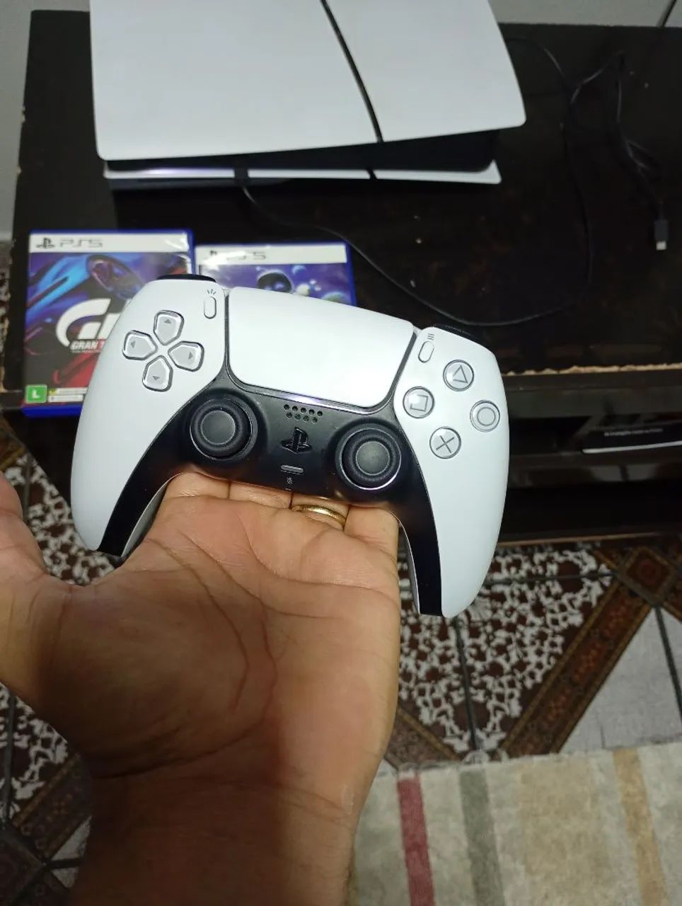 Playstation 5 slin, com leitor + 1tb  - Foto 4