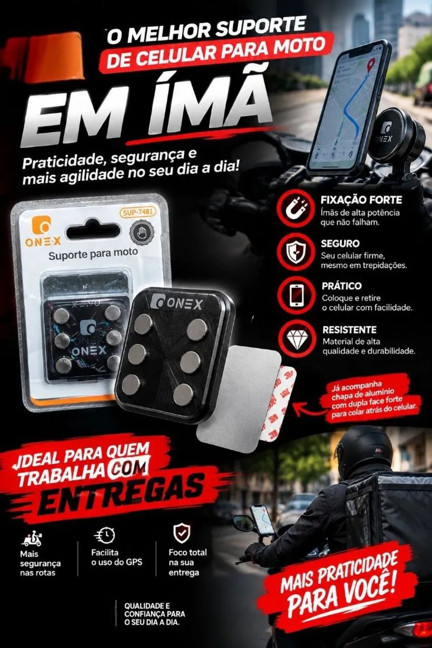 Suporte para celular Imã 
