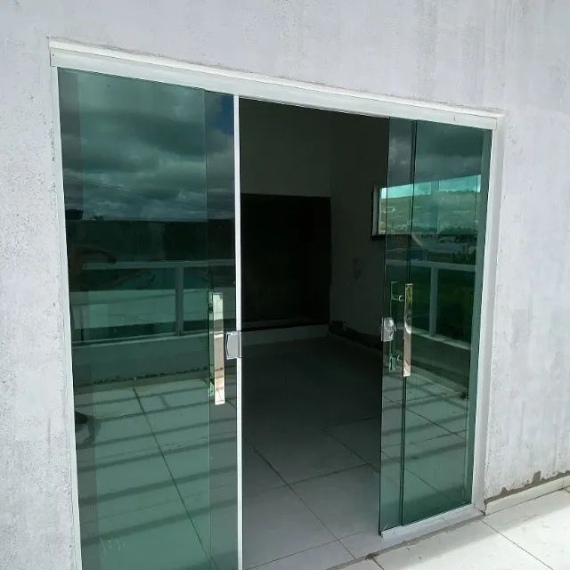 Porta de vidro 