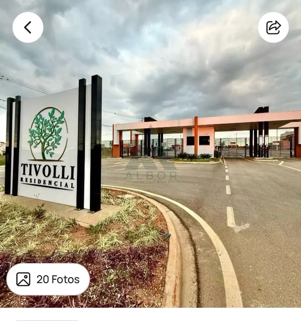 Terreno condomínio Tivoli 